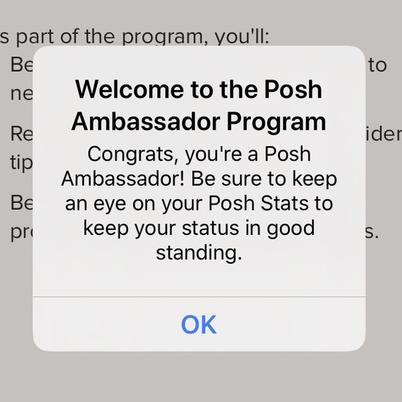 Posh Ambassador✨Top rated/fast shipper/top seller✨ - Picture 2 of 5